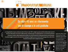 Tablet Screenshot of litografiabruni.com